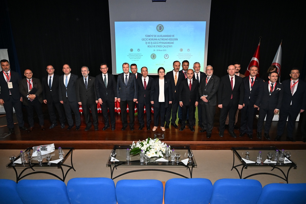 ‘Türkiye'de Uluslararası ve Geçici Koruma Altındaki Kişilerin İş ve İş Gücü Piyasasındaki Rolü ve Etkisi’ çalıştayı başladı